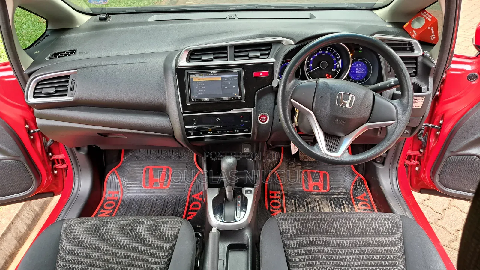 Honda Fit 2017 Red