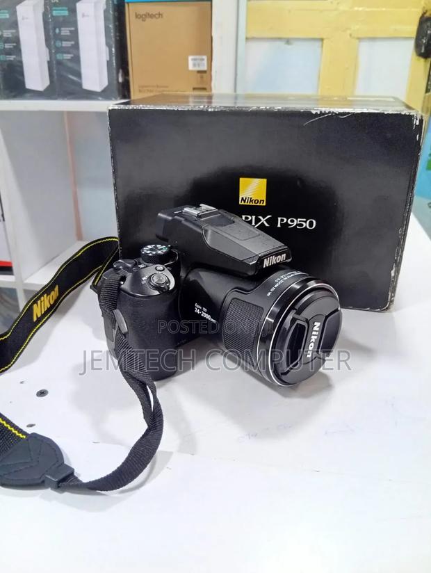 Nikon Coolpix P950 Digital Camera, 83x Optical Super Telephoto Zoom