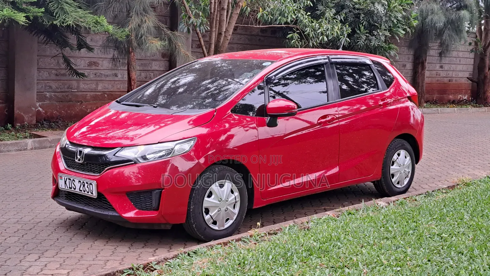 Honda Fit 2017 Red