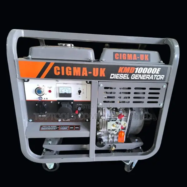Diesel Open Type Generator Cigma-uk With 192f Engine (9kva)