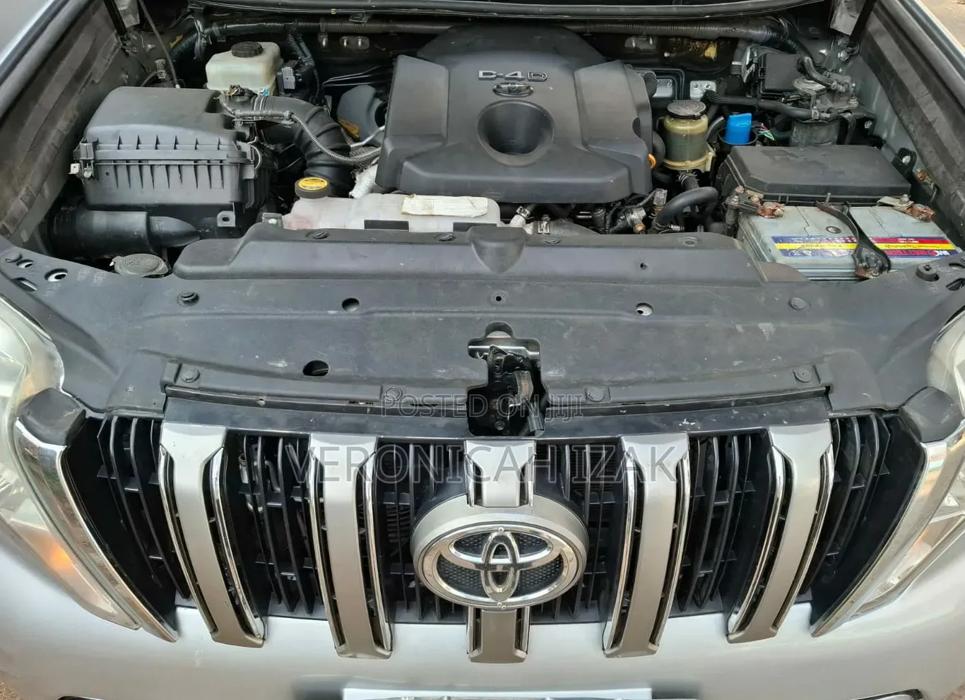 Toyota Land Cruiser Prado 2015 Silver