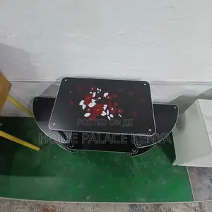 Tv Stand: Flowered MDF Matte Finish Tv Placement Stand