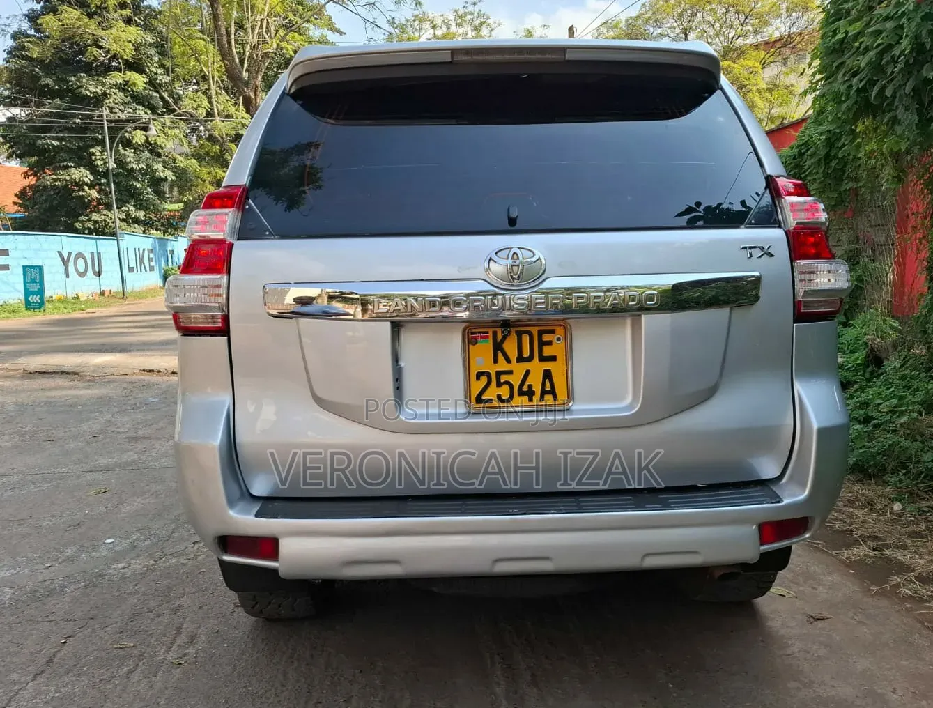 Toyota Land Cruiser Prado 2015 Silver