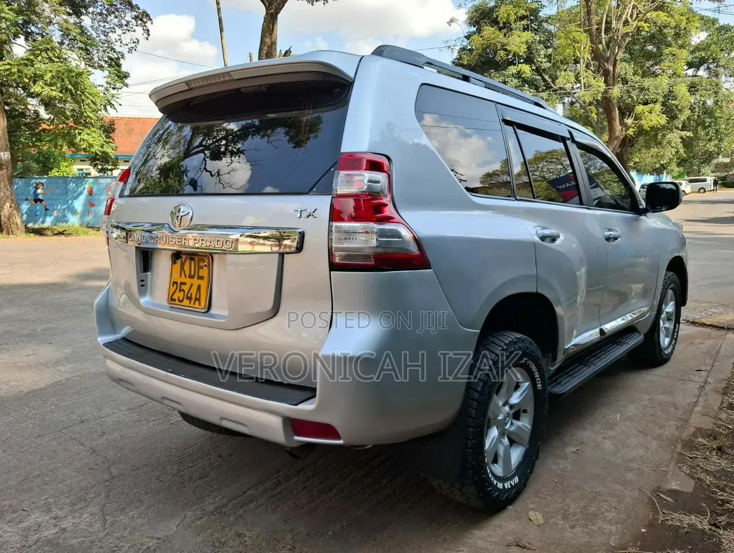 Toyota Land Cruiser Prado 2015 Silver