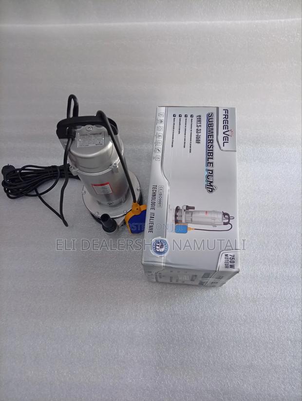 750w Freevel Electric Submersible Water Pump/32m Lift, 7m3/H Capacity