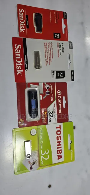 32gb Flashdisks Sandisk, Transcend, Toshiba, Hp
