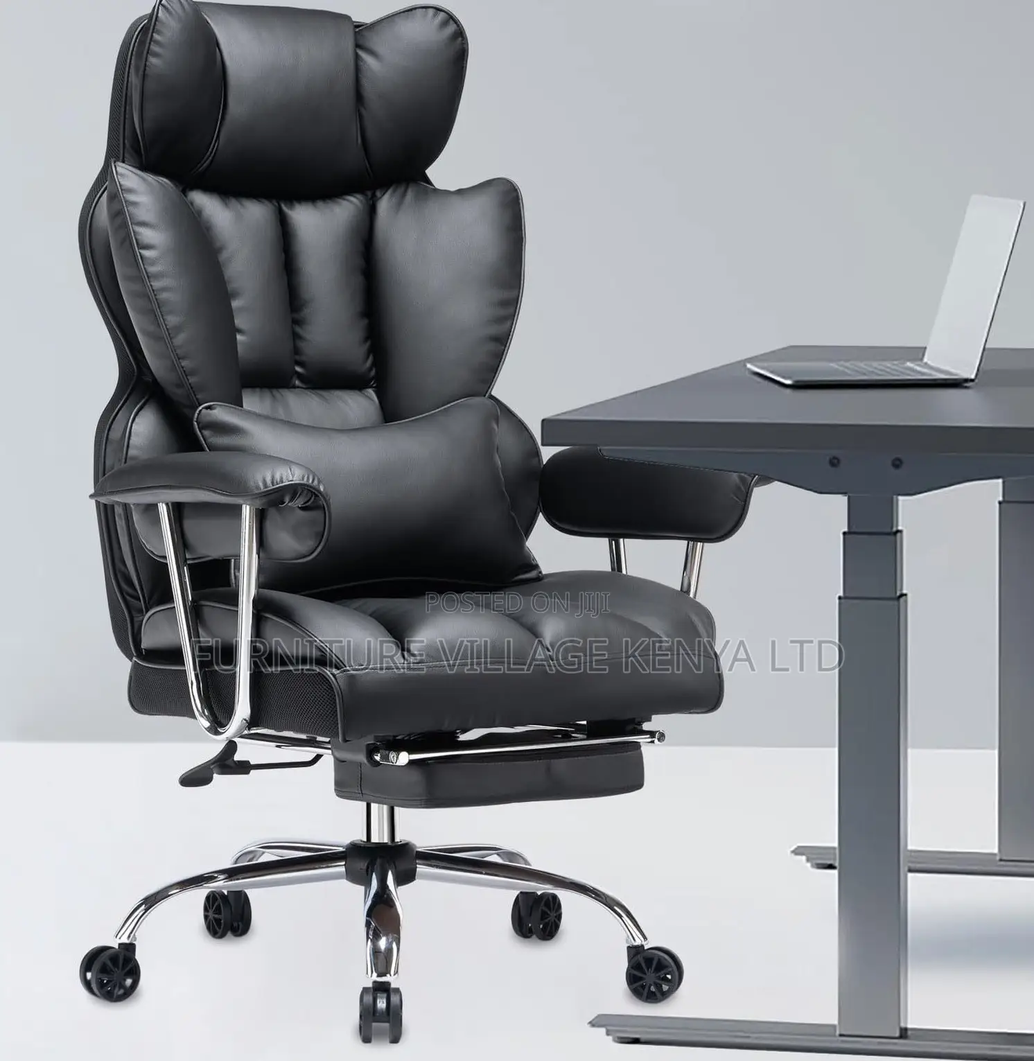 Luxury Leather Executive Office Chair