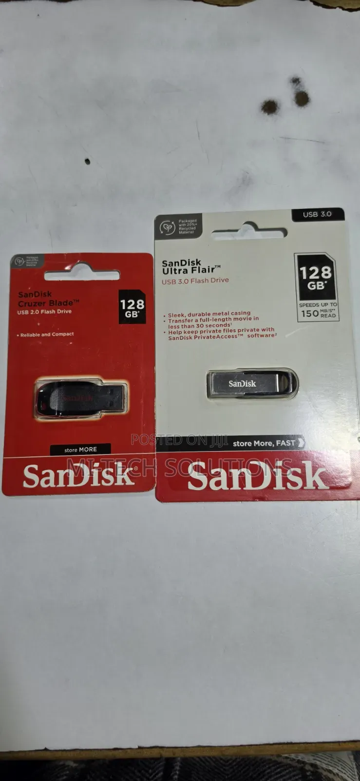 128gb Flashdisks Sandisk, Transcend, Toshiba, Hp