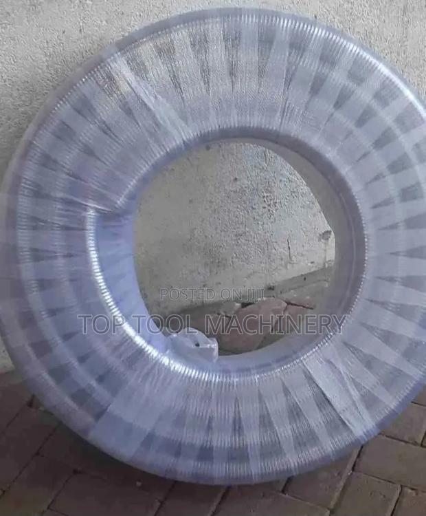 Heavy Duty 1.5" by 30m Suction Pipe Clear Wired