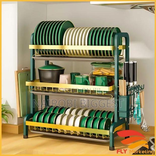 Advanced 3tier Dishrack
Available in :
Green and Gold