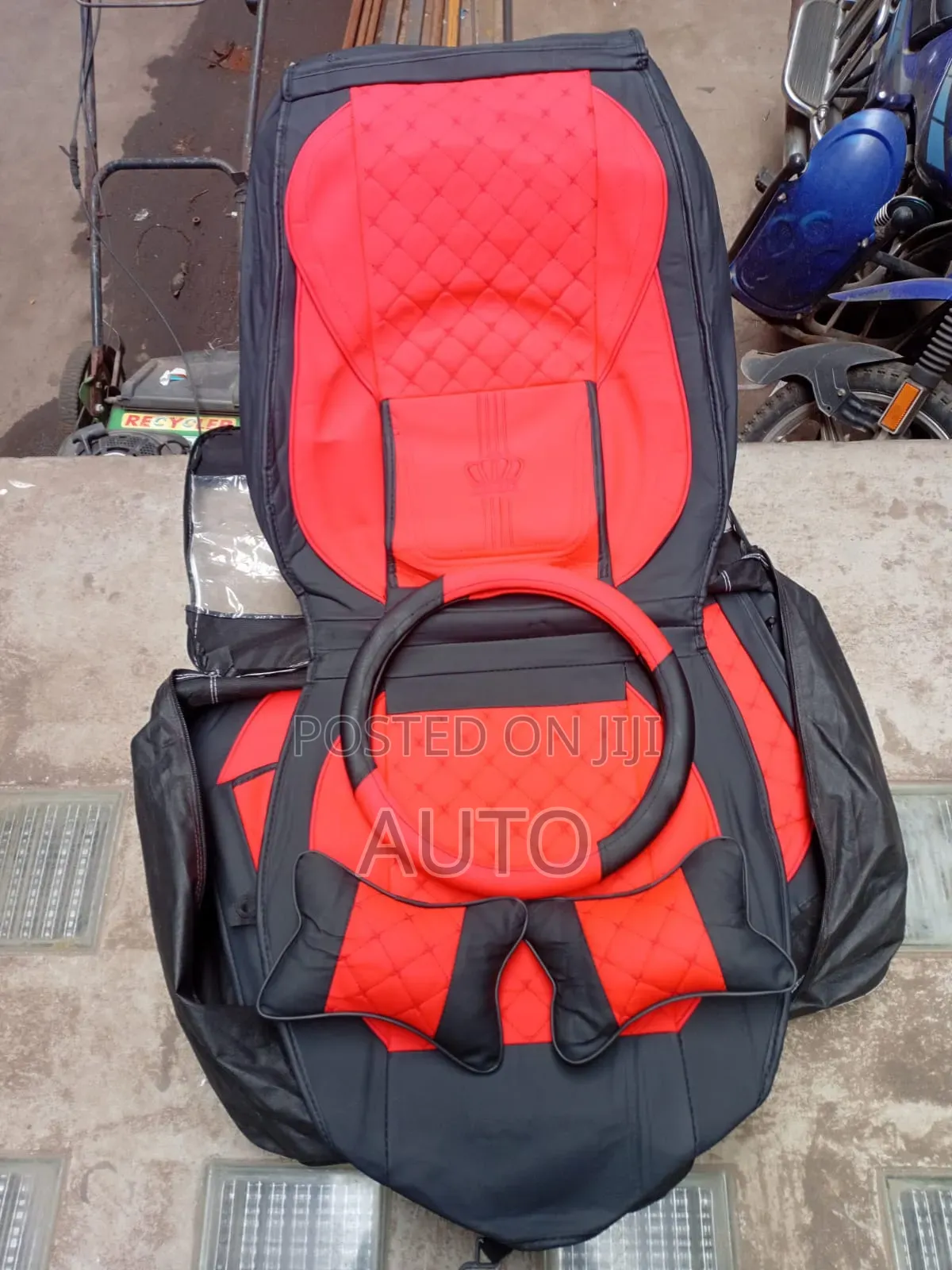 Universal Vehicle Seat Covers – Durable Leathe Fabric Seat Protectors