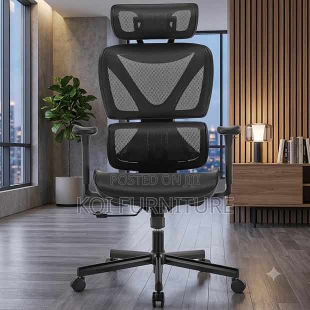 Office Chairs; Recliner Office Seat With Footrest - thumbnail 2