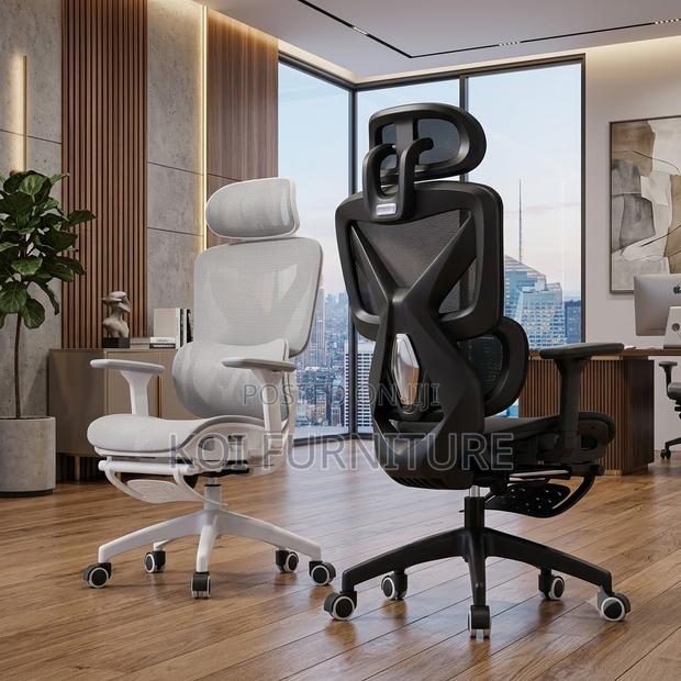 Office Chairs; Recliner Office Seat With Footrest - thumbnail 5