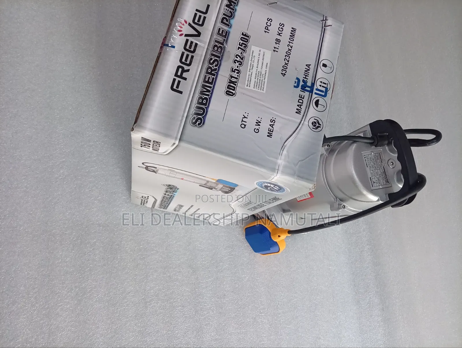 Freevel 1hp Borehole Tank Water Pump – Reliable Submersible Pump
