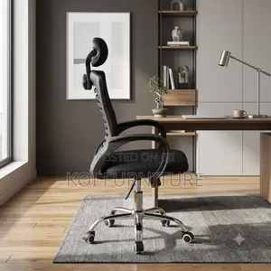 Office Chairs; Adjustable Height Headrest Chair