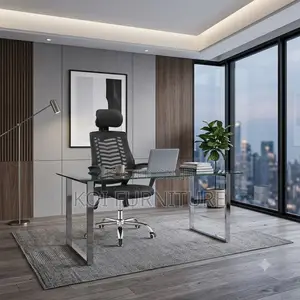Office Chairs; Adjustable Height Headrest Chair