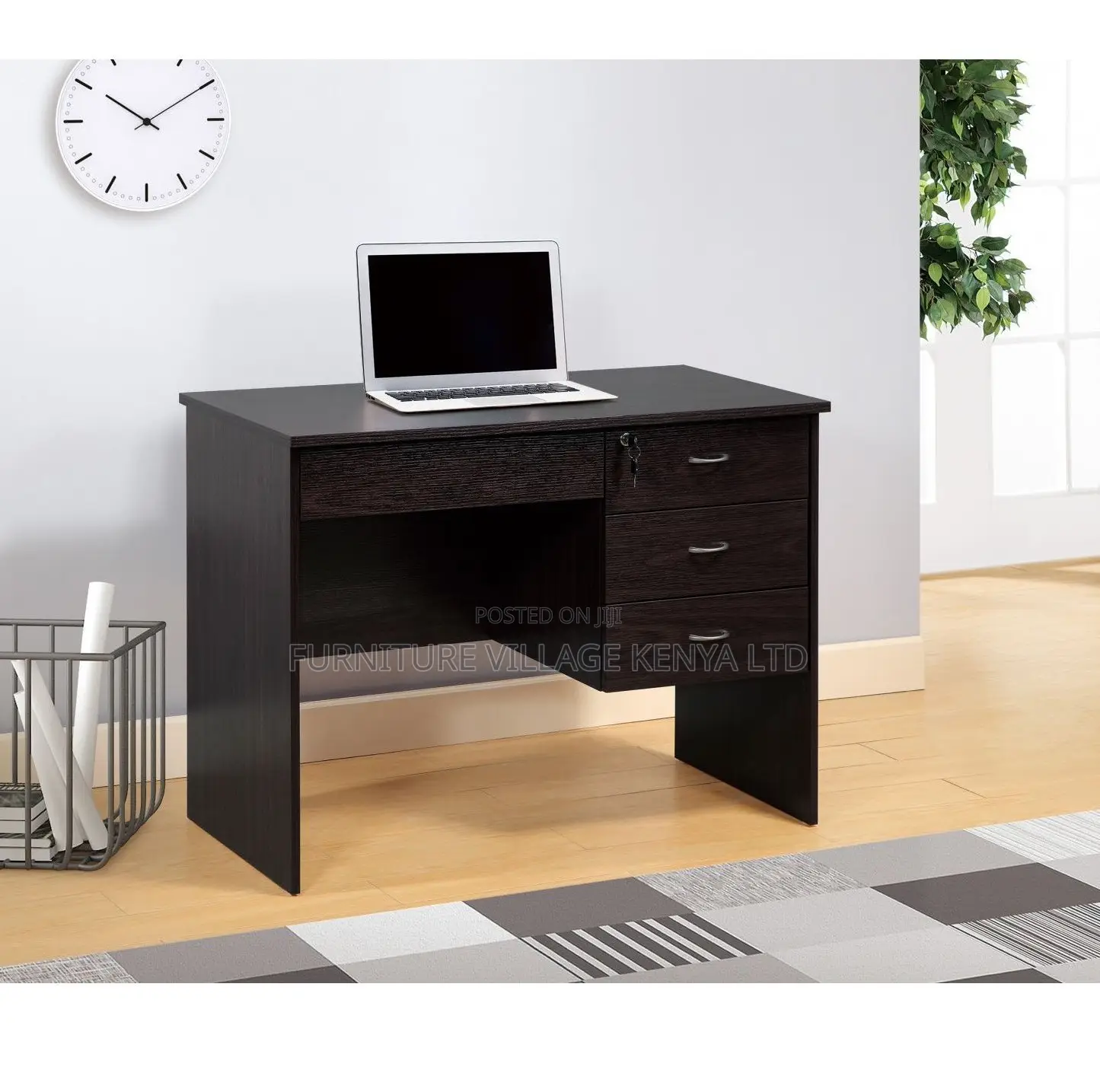 Office Study Desk With Drawers