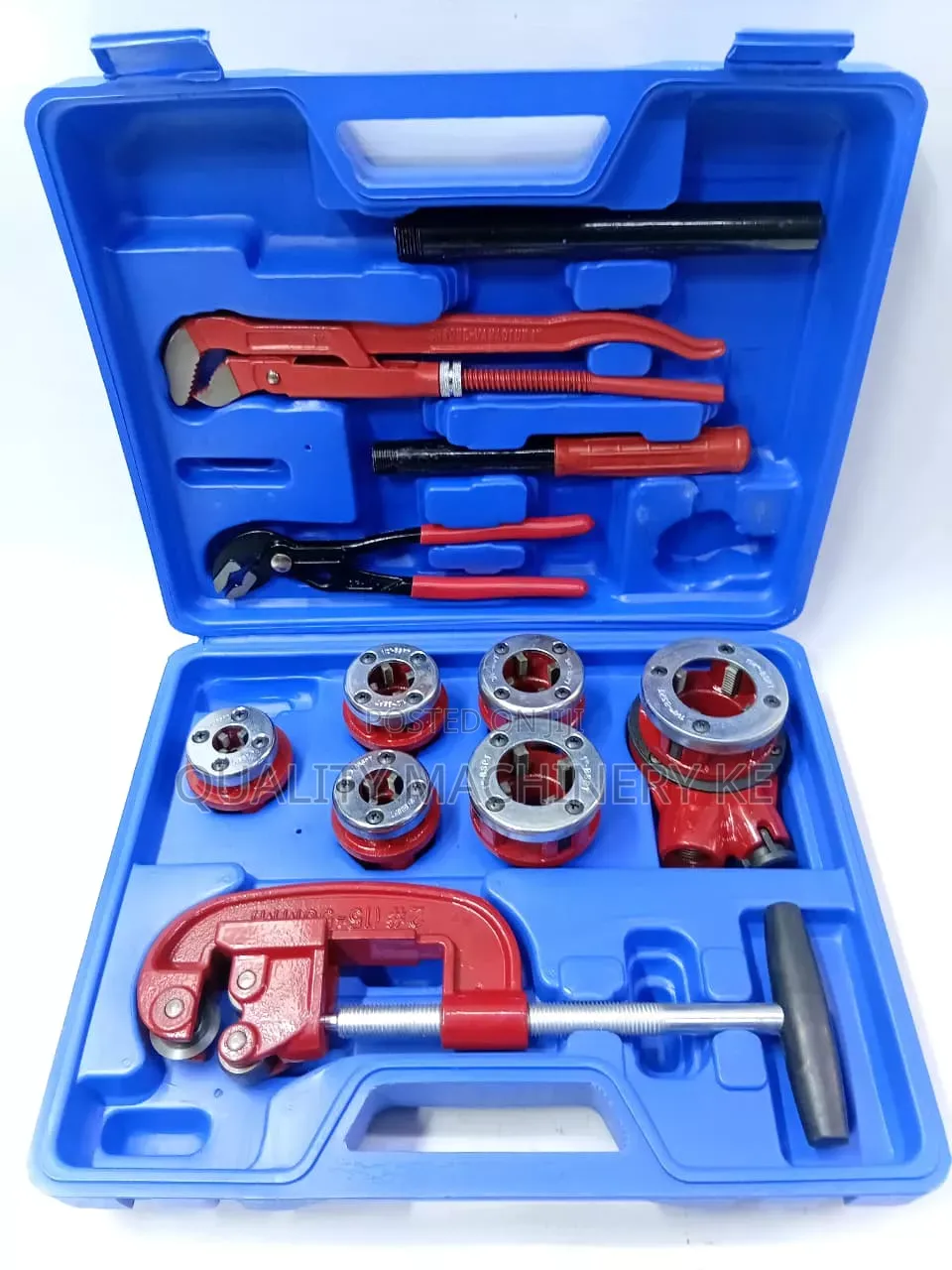 Portable Die Stock Ratchet Set Of
1⁄41⁄23⁄83⁄4 111⁄4
S-Jaw Pipe Wrench