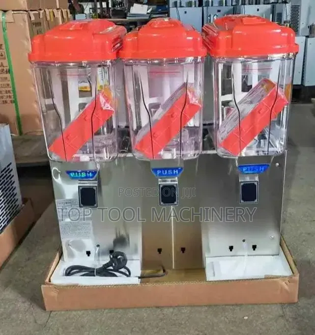 Heavy Duty 3 Slot Commercial Juice Dispenser