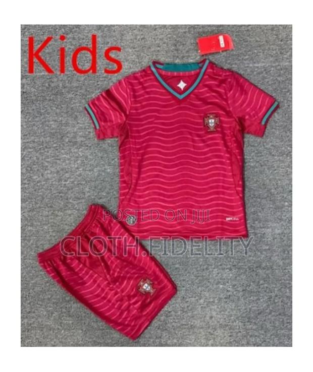 Portugal Home World Cup Kids Jersey 2026.