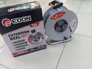 Edon Pro Extension Reel 50m 2.5mm Site Use Power Reel
