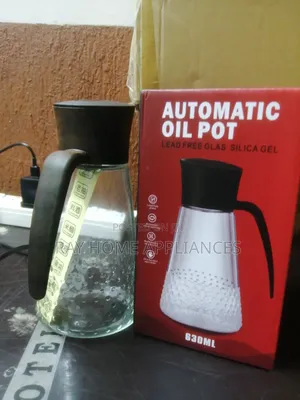 Glass Oil Jar