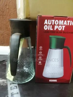Glass Oil Jar