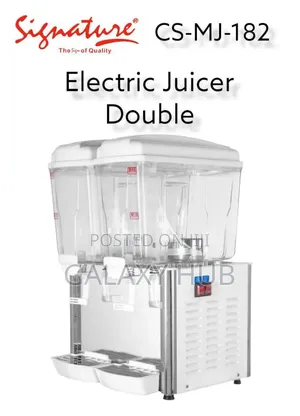 Signature 18 ×2 Ltr Electric Double Juice Dispenser