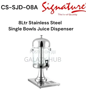 Signature Ltr Stainless Steel Single Bowljuice Dispenser