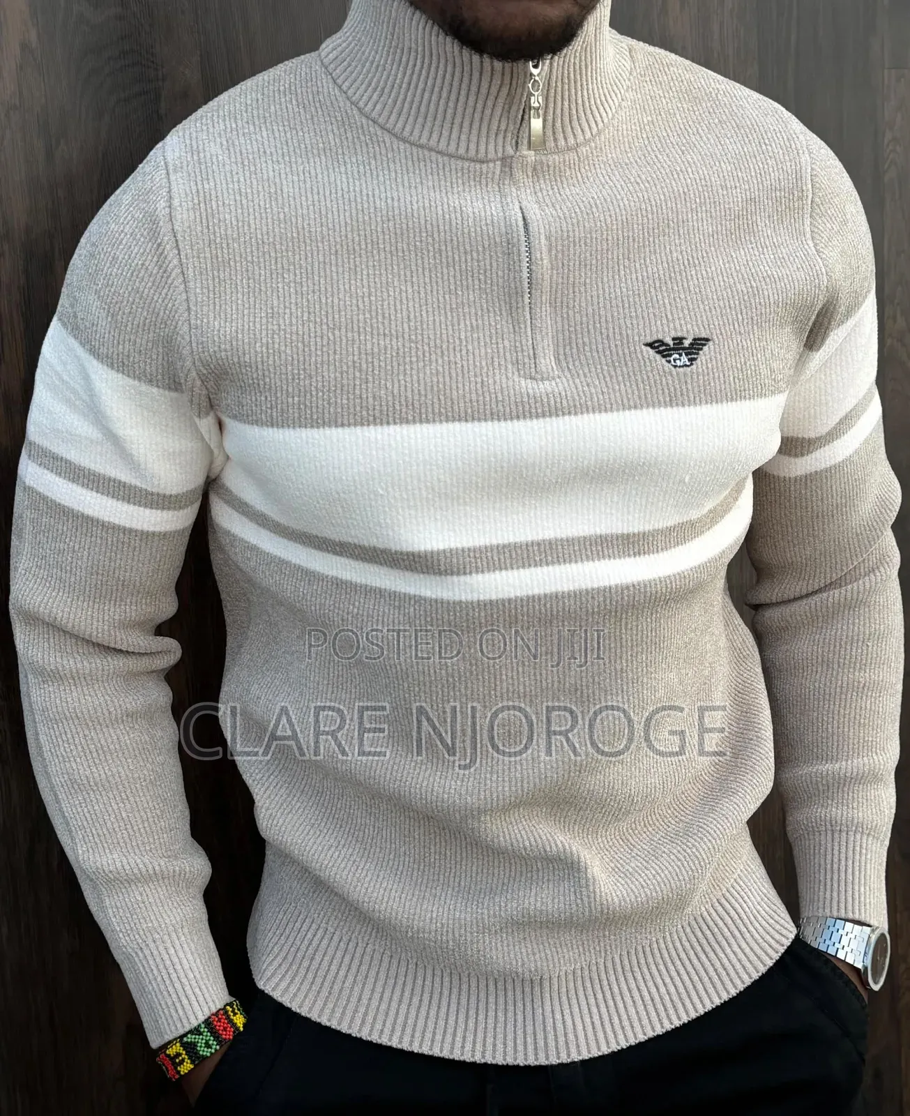 Zipped Sweater