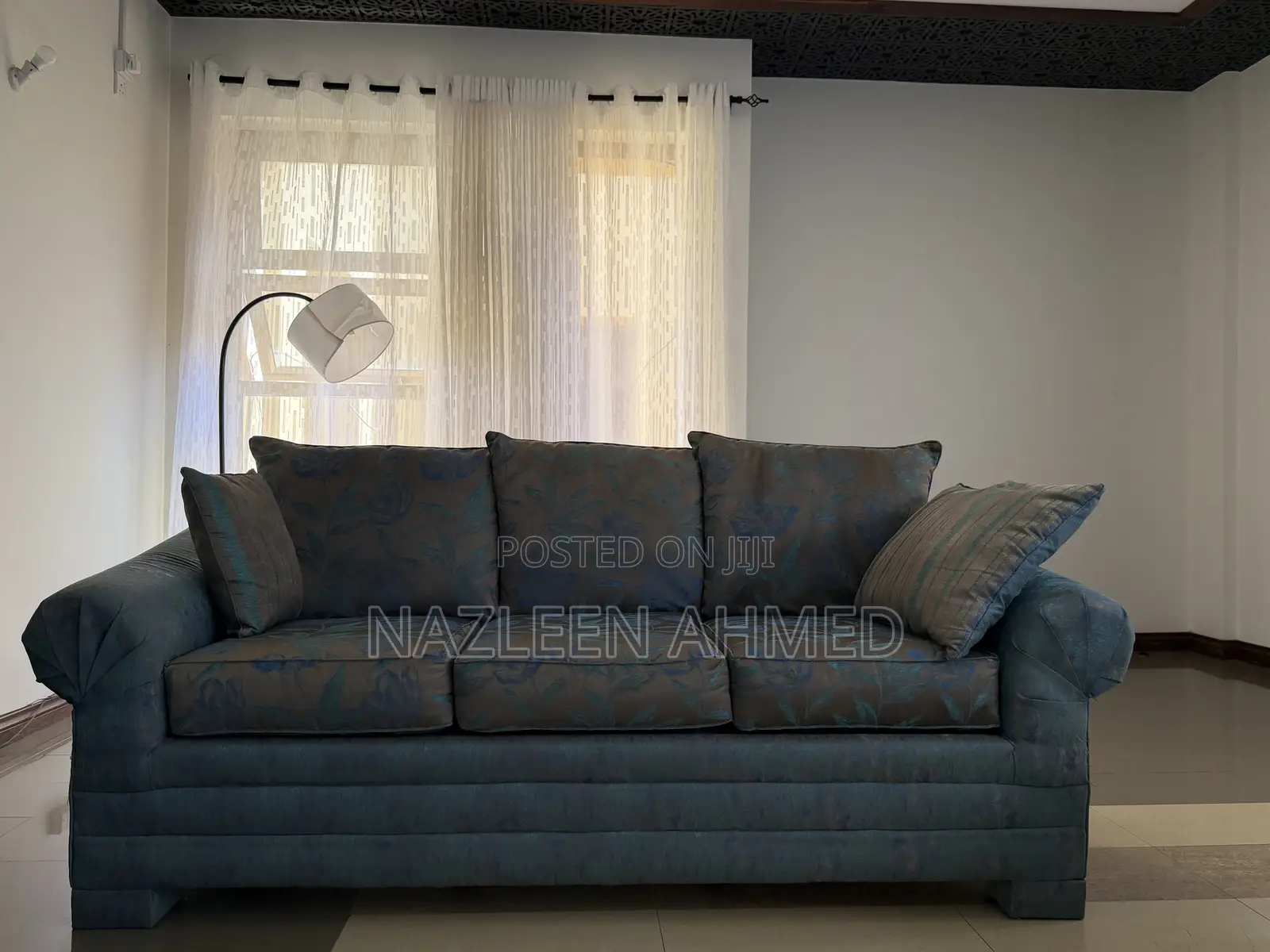 Sitting Room Blue Sofas