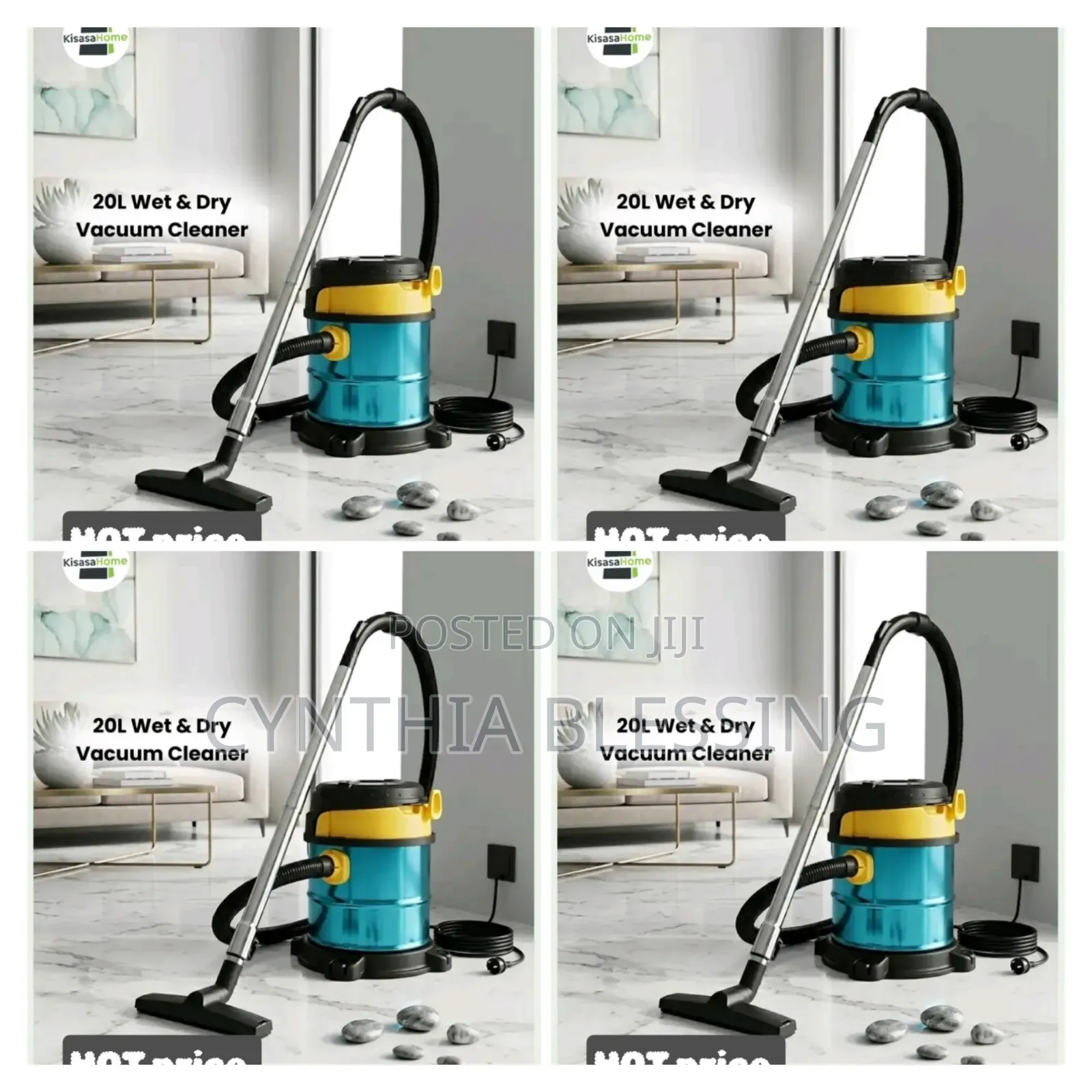 20 Litres Wet And Dry Vaccum Cleaner