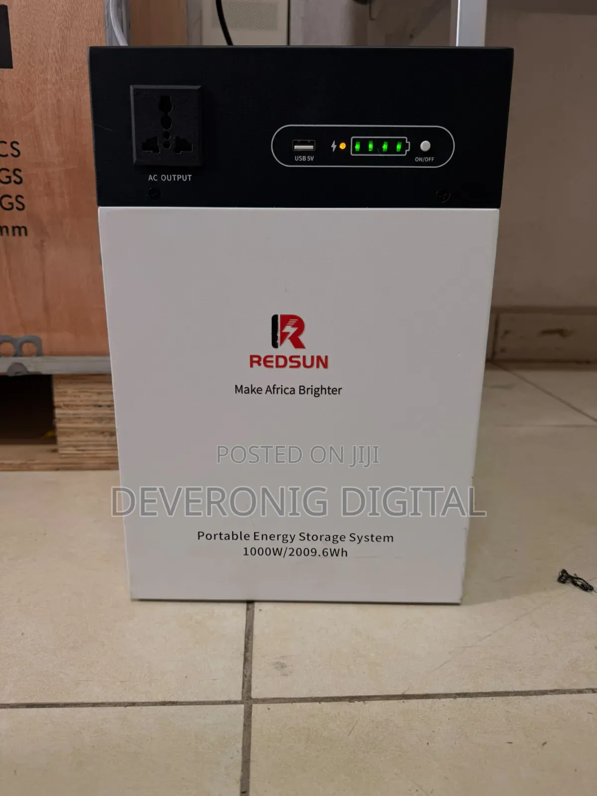 Redsun Potable Power Station All in One 2kwh With 1000w Power Out Put
