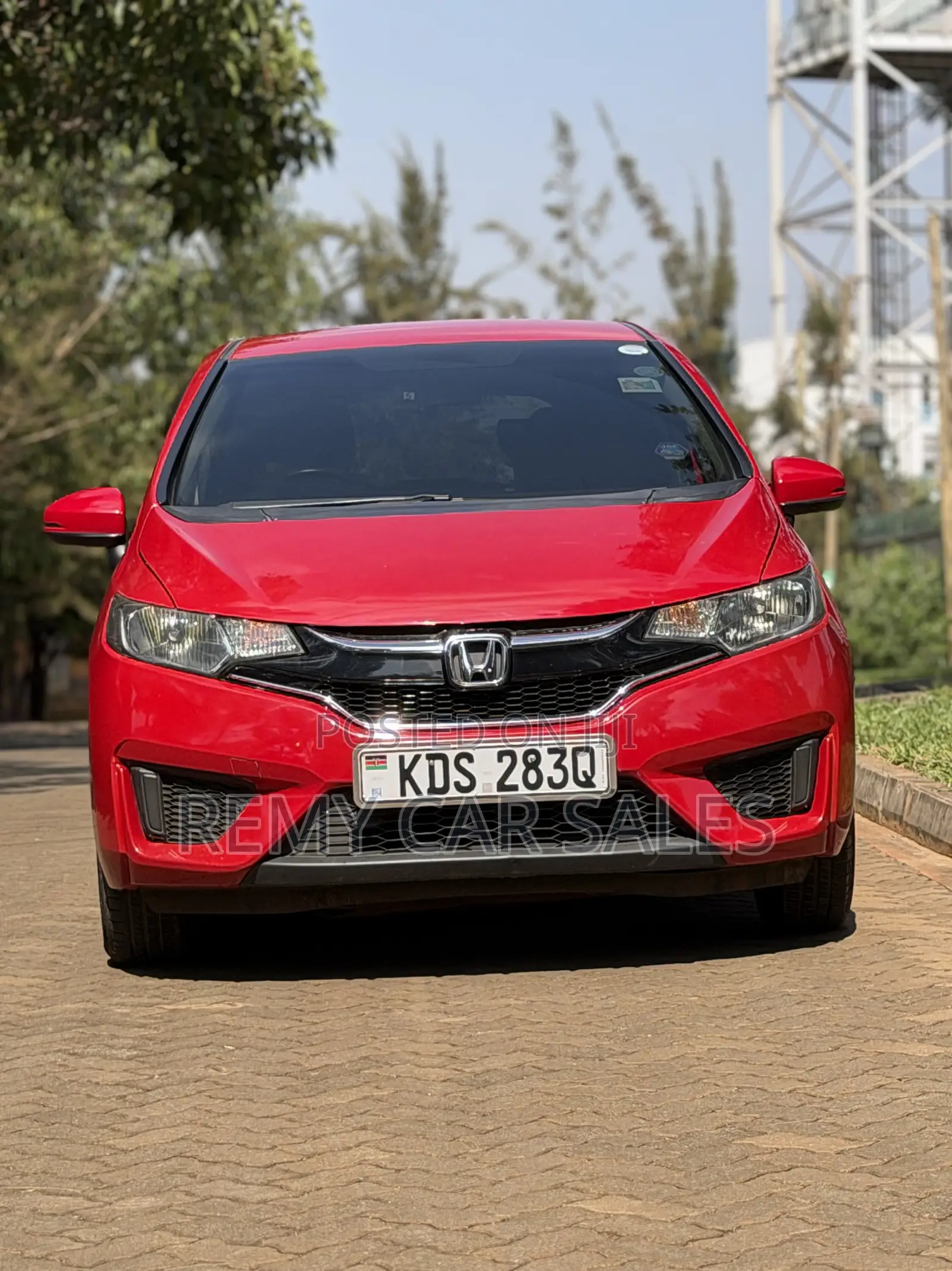 Honda Fit 2017 Red