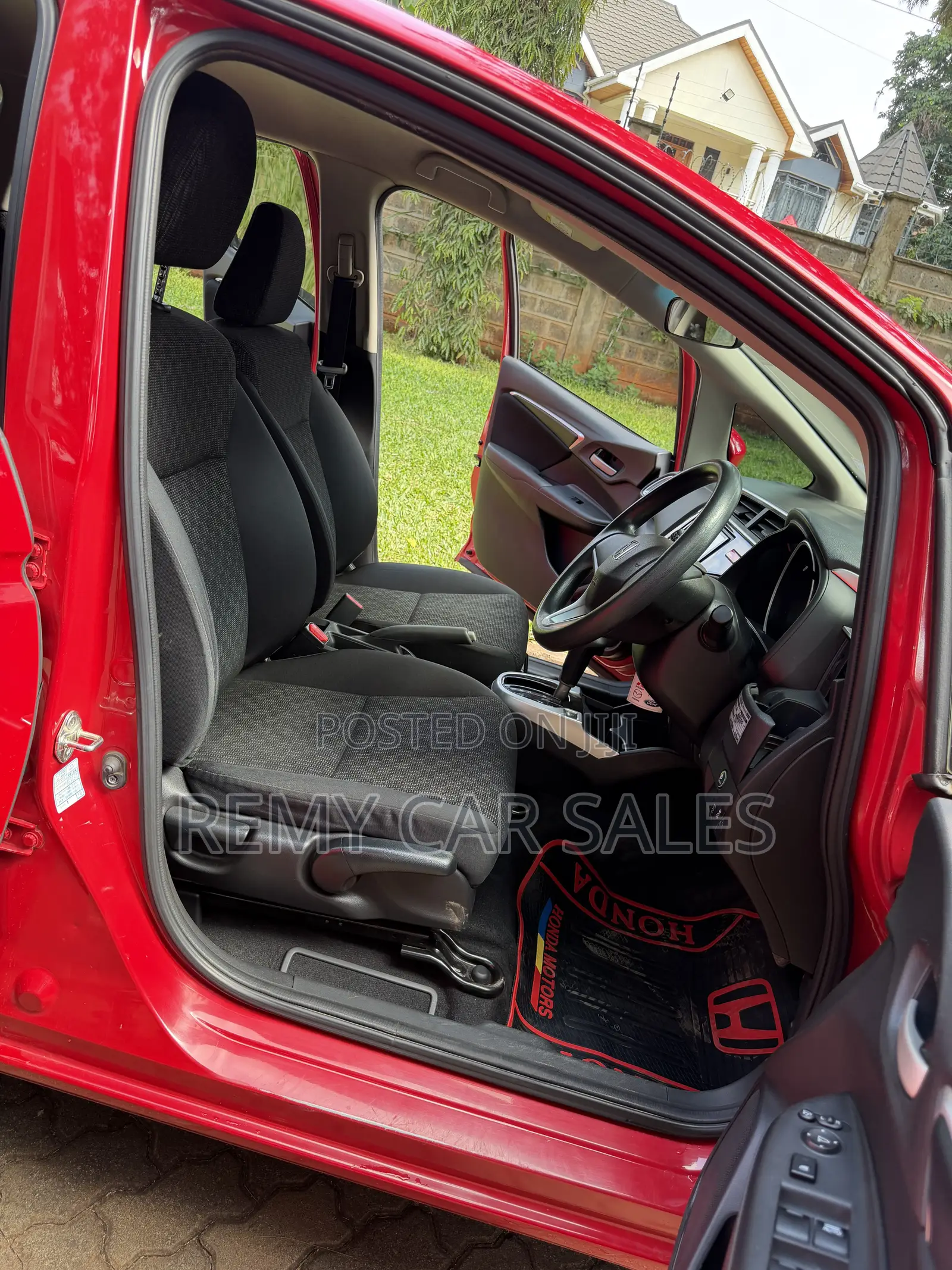 Honda Fit 2017 Red