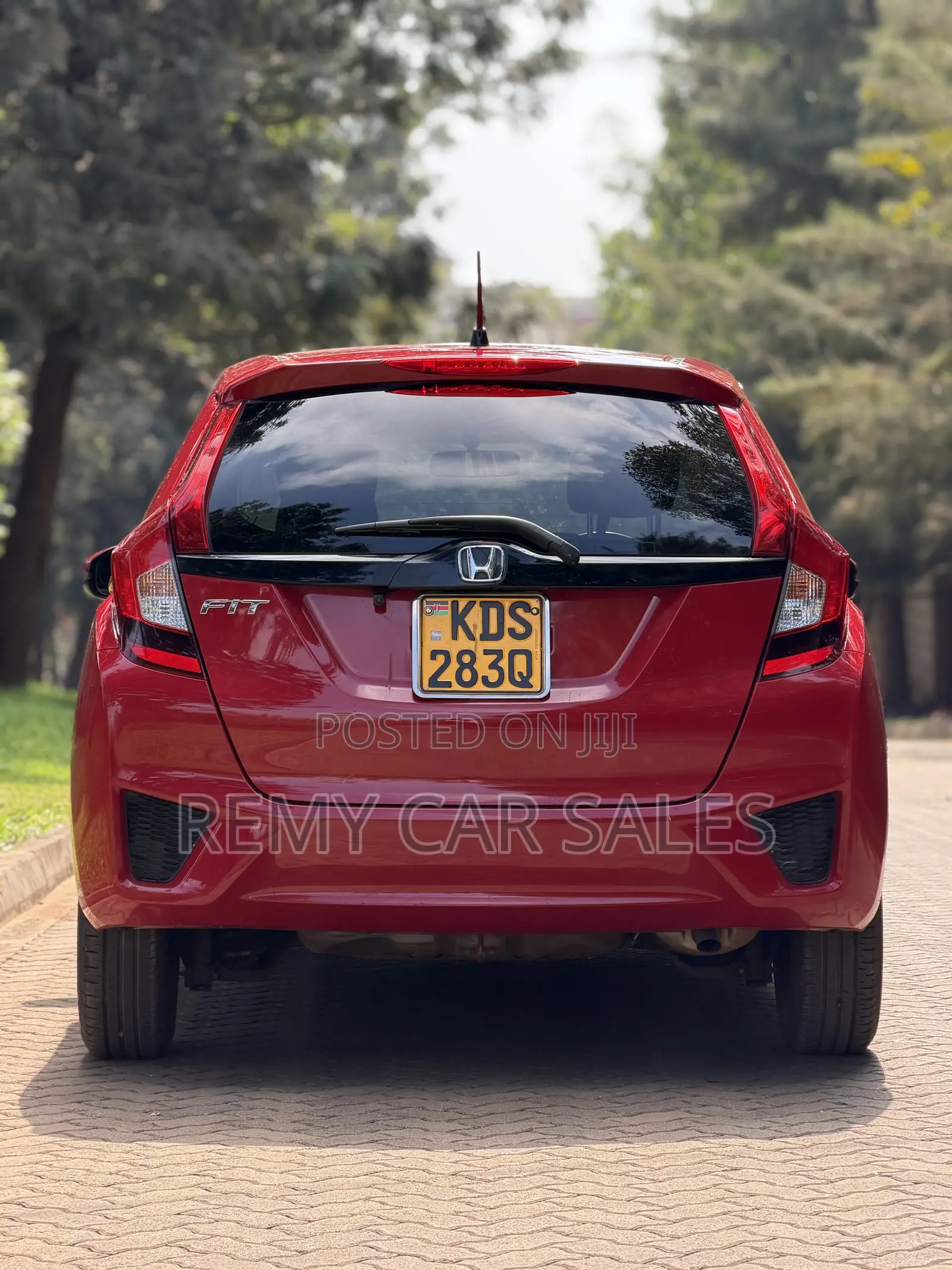 Honda Fit 2017 Red
