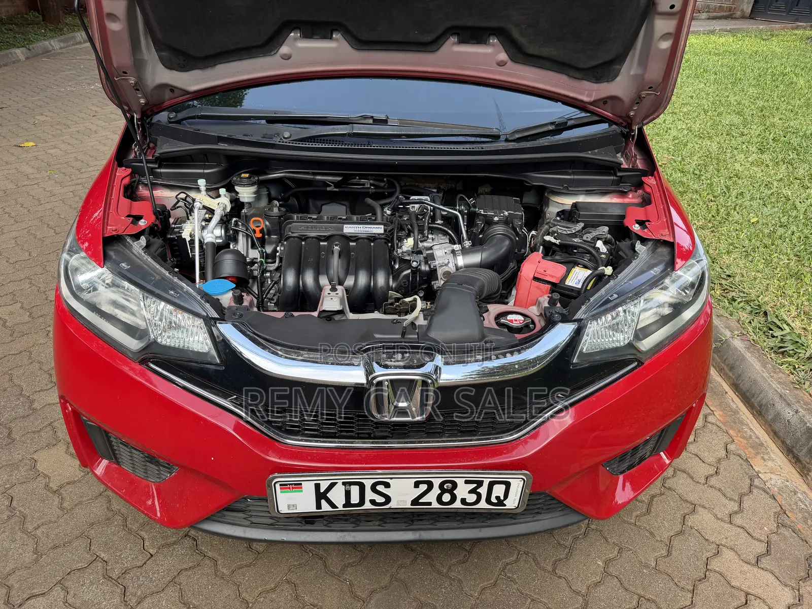 Honda Fit 2017 Red
