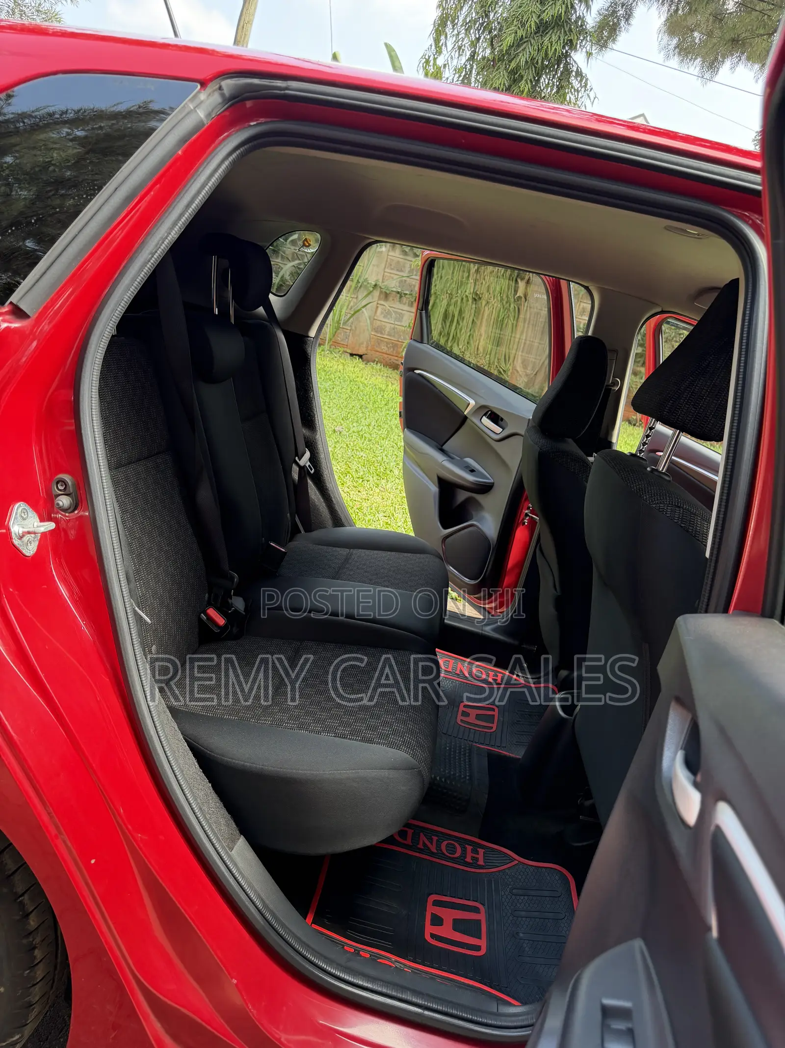 Honda Fit 2017 Red