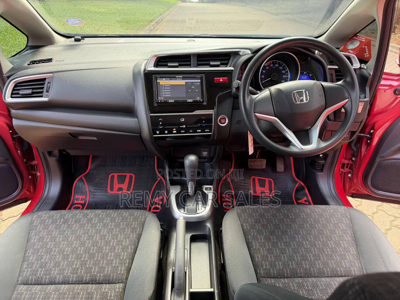 Honda Fit 2017 Red