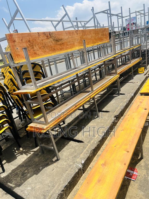 Durable Dining Hall Stainless Steel Tables and Benches - thumbnail 4