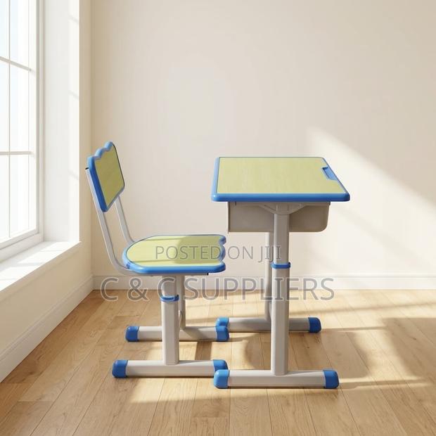 School Kid's Desk And Chair