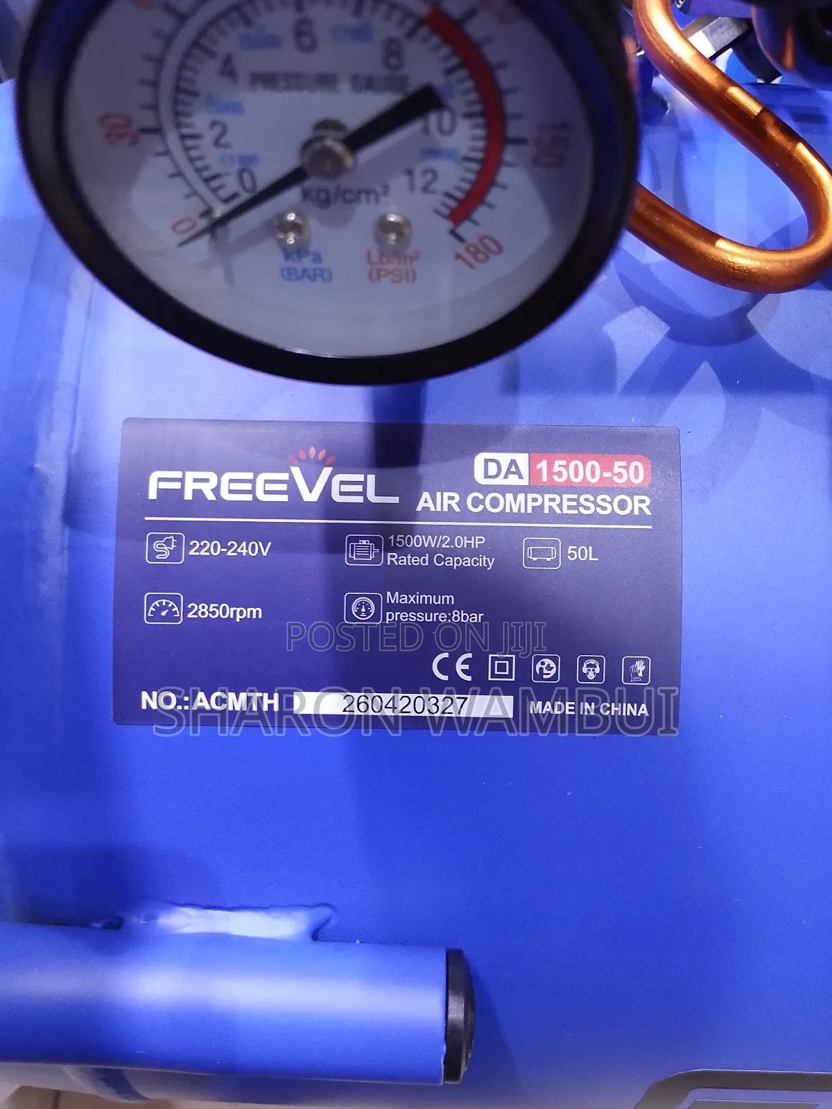 Freevel 50l Air Compressor/50l Freevel Air Compressor