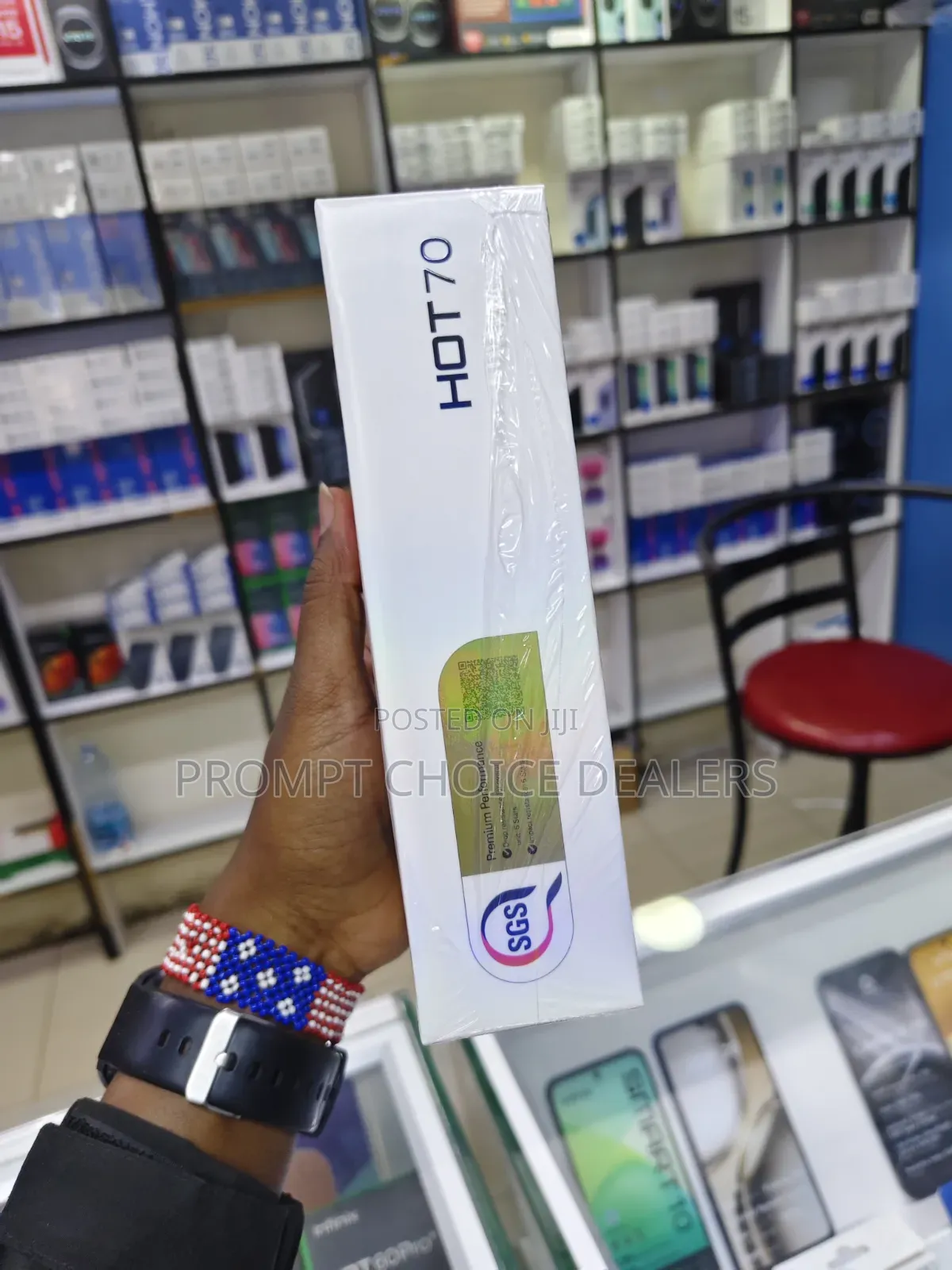 New Infinix Hot 70 128 GB Blue