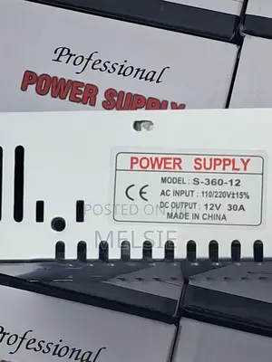 12v 30a 360w Ac To Dc Switching Power Supply For Cctv Led Lights