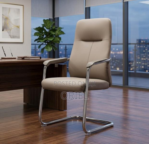 Office Chair : Sled Base Executive Office Visitor Chair - thumbnail 6