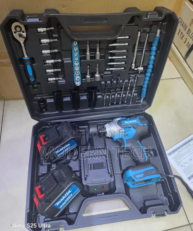 Makita Cordless Impact Wrench 108v Tool Set - main view