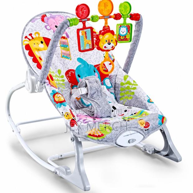 Baby Rocker With Musical Toy Bar Vibrations