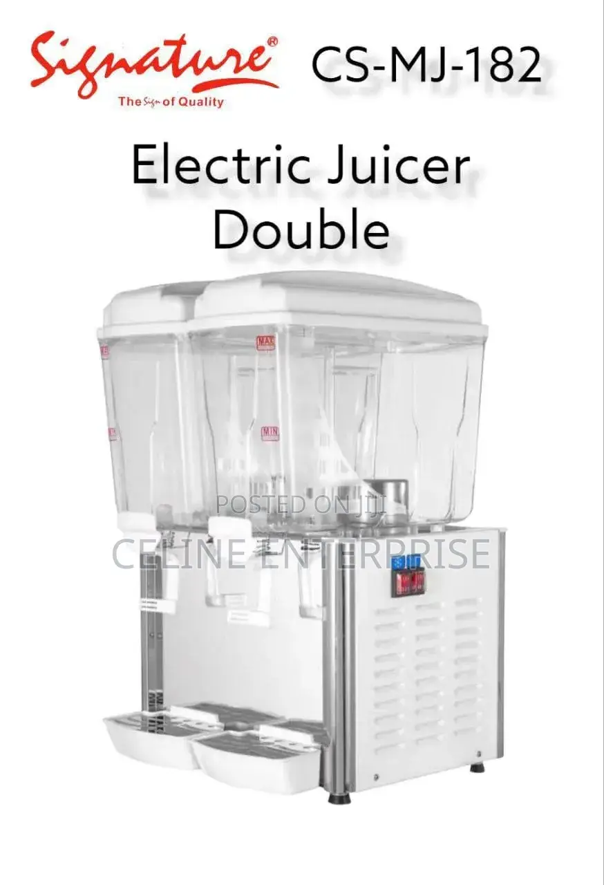 Signature 18 ×2 Ltr Electric Double Juice Dispenser
