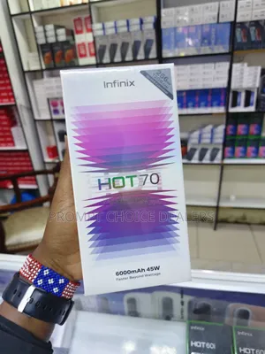 New Infinix Hot 70 256 GB Black