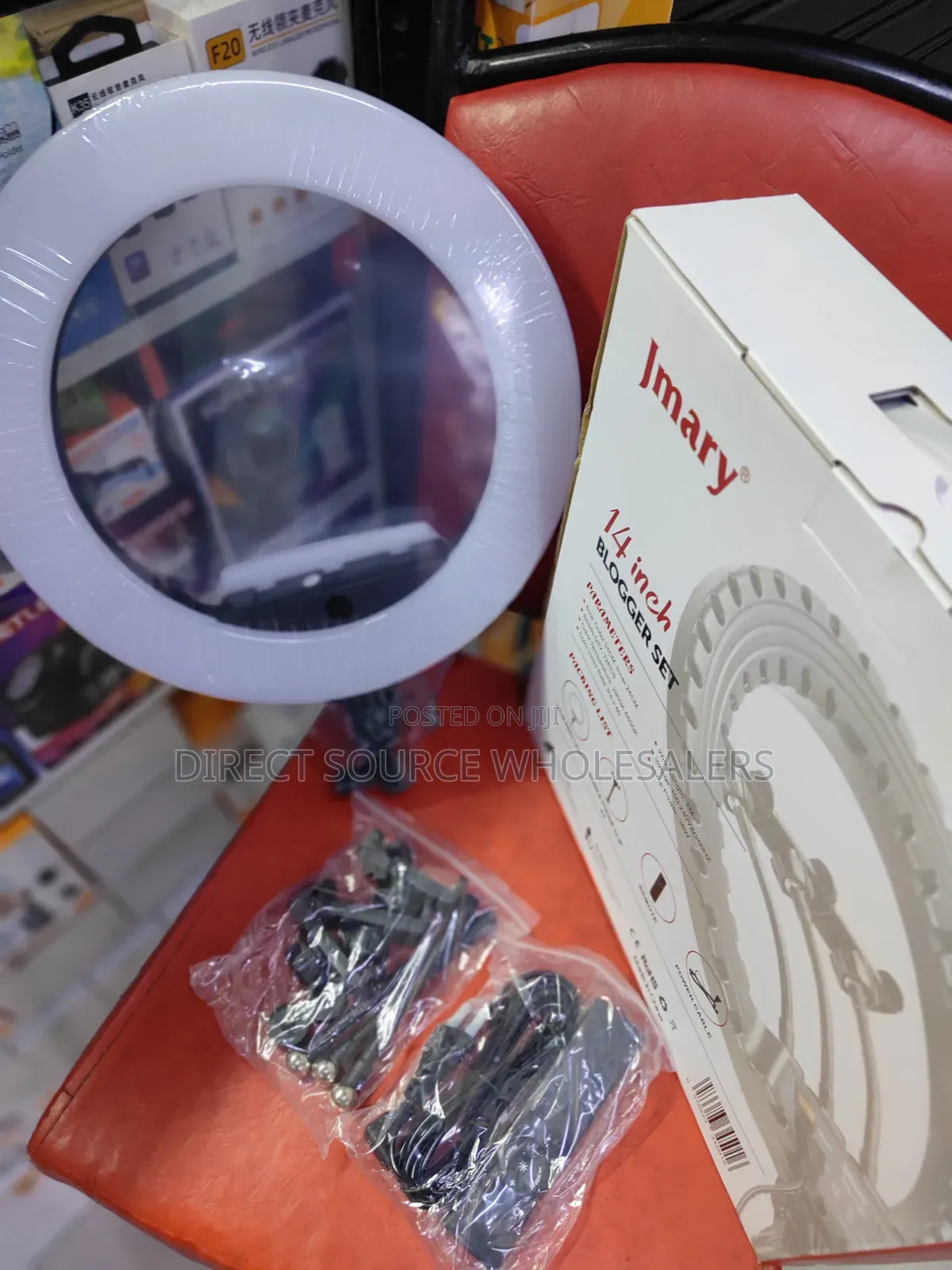 Jmary 14" Professional Ring Light Set for Vlogging Live Streaming
